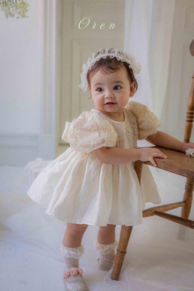 ※お洋服と同梱限定※【1/27〆予約】<OREN> Shiny organza hair band