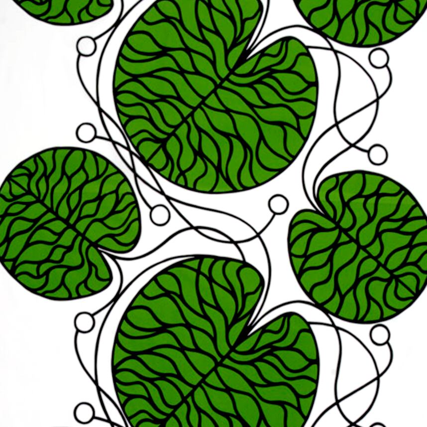 marimekko fabric BOTTNA マリメッコ コットン生地 BOTTNA グリーン 100cm