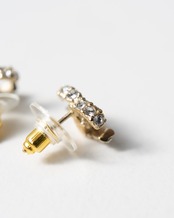 〈CHANEL〉Rhinestone earrings 2005P