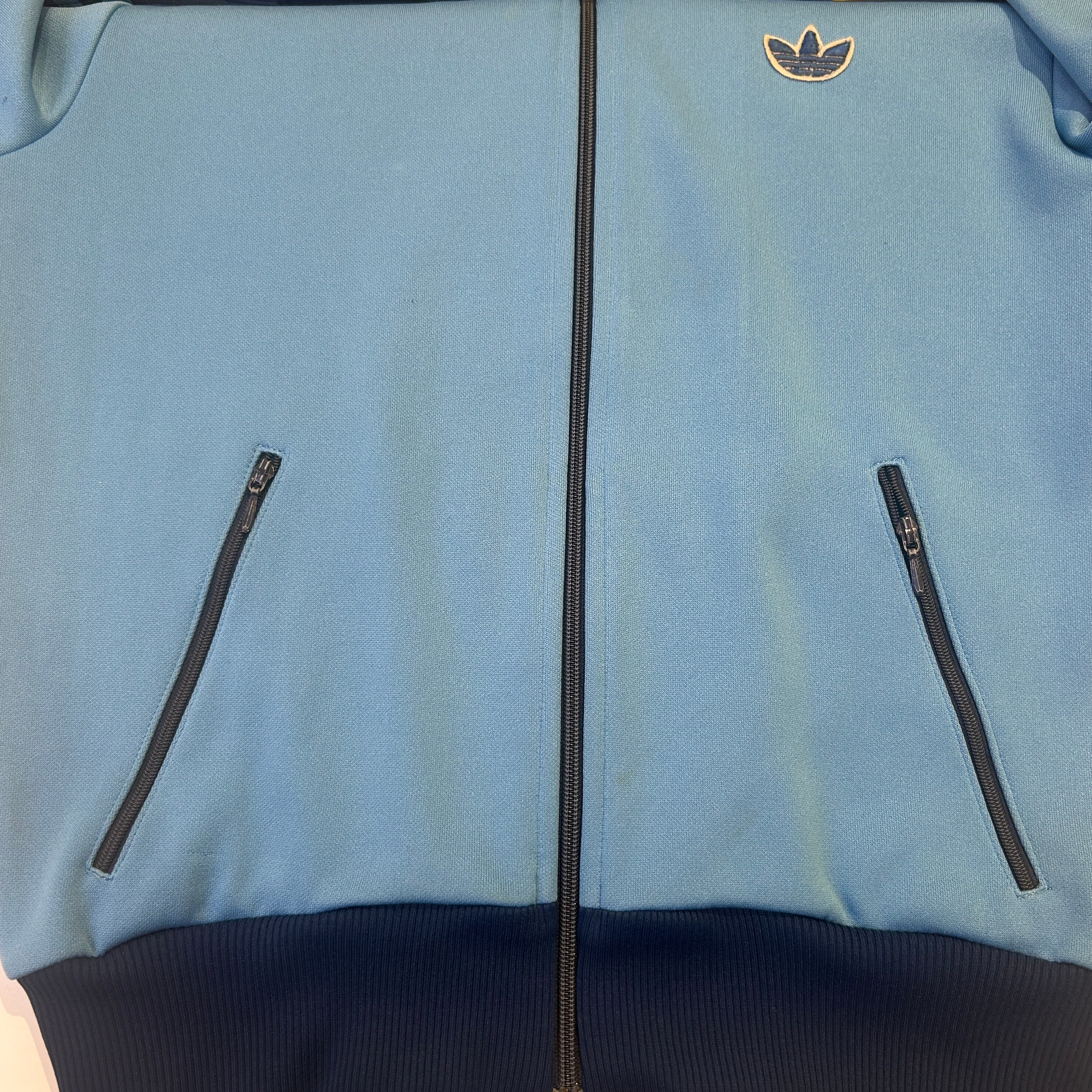 Ⓝ1980s adidas TRACK JACKET BLUE/NAVY | safarionline