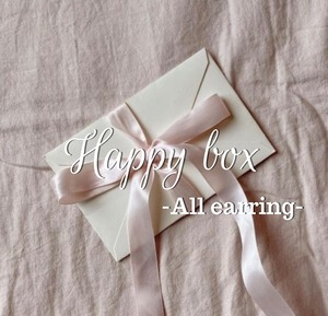 Happy box-all earring-