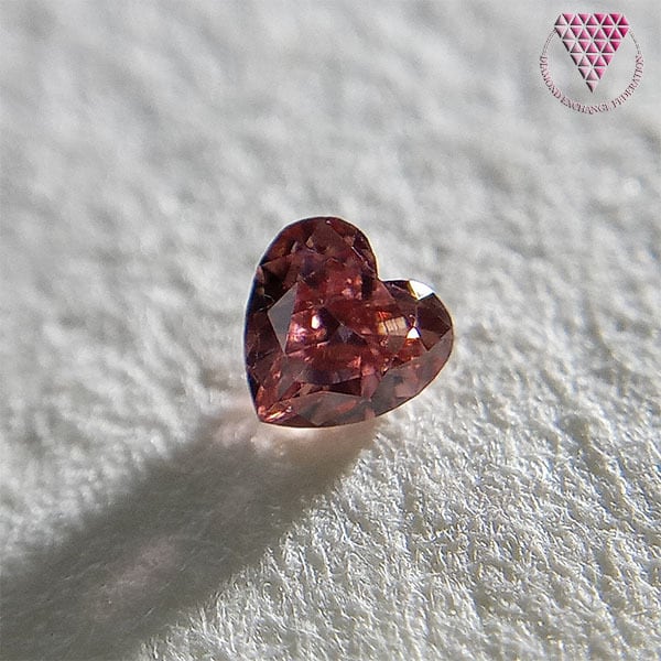 専用0.057ct SI-2天然ピンクダイヤモンドFANCY DEEP PINKカラーダイヤ