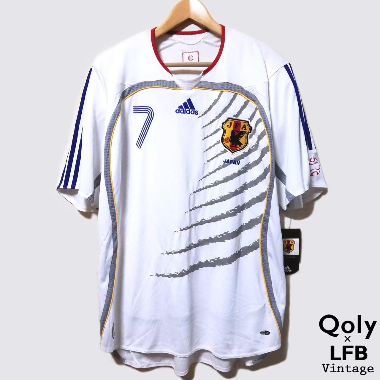 日本代表 2006 adidas アウェイ半袖 海外版 ユニフォーム #7 NAKATA
