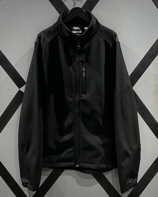 【X VINTAGE】 “Black Diamond” Stand Collar Technical Jacket