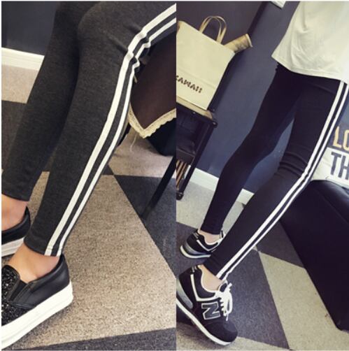 ゆるく履ける☆ ストレッチ抜群 レギンス グレー