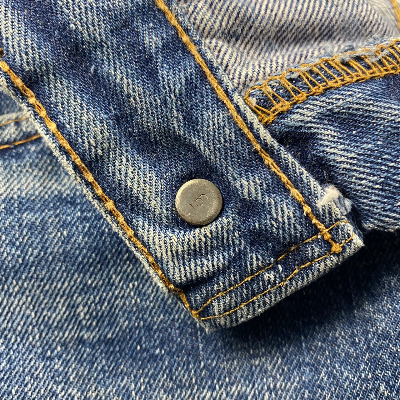 vintage 1970’s LEVI’S denim pants “501 single”