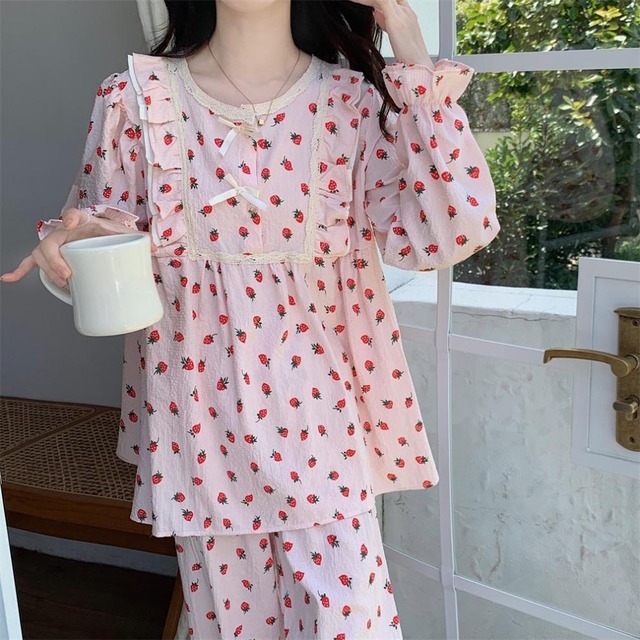 【お取り寄せ商品】strawberry pajamas