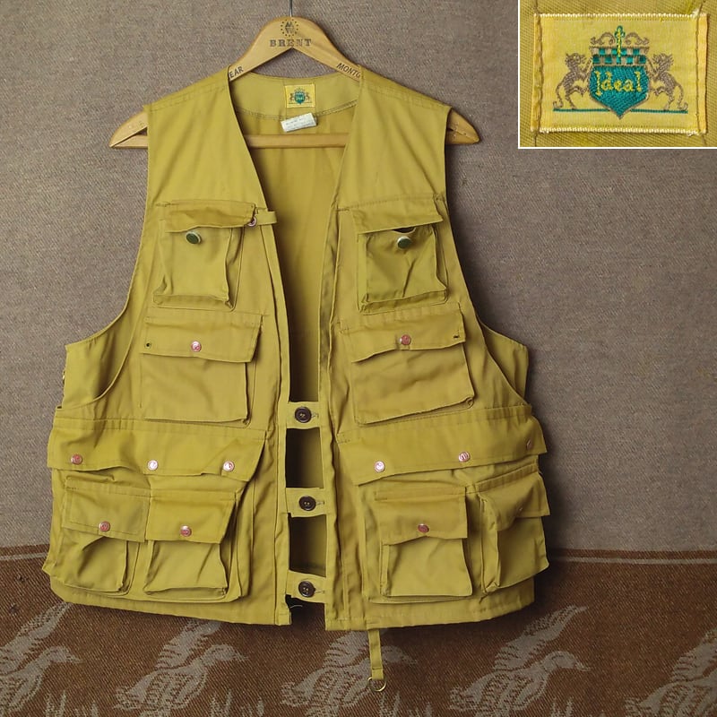 70s～ Ideal Twill Fishing Vest（L）