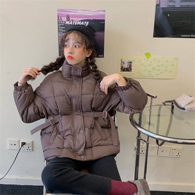 お見逃しなく!!韓国ファッション ラージバージョン ゆったりする スリム 腰を括る パン服 厚手