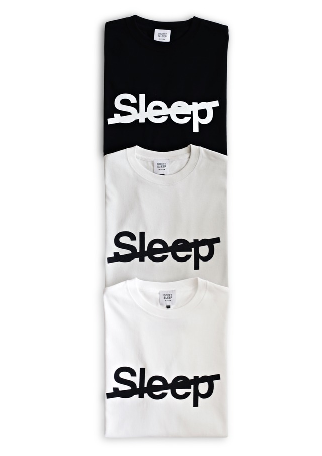 【DON'T SLEEP(ドントスリープ)】 sleep slash ビックシルエットヘビーウェイトTシャツ