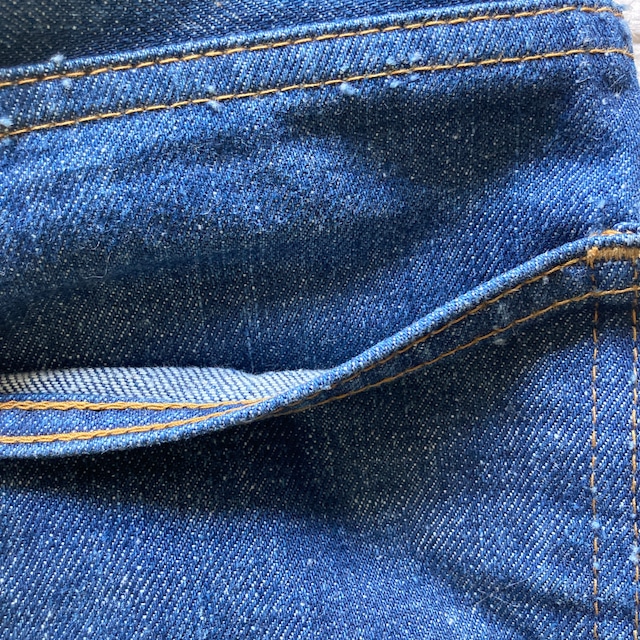 Levi's リーバイス 646 デニムパンツ 70s スレーキ ベルボトム ヴィンテージ古着 W29 L34 画像8