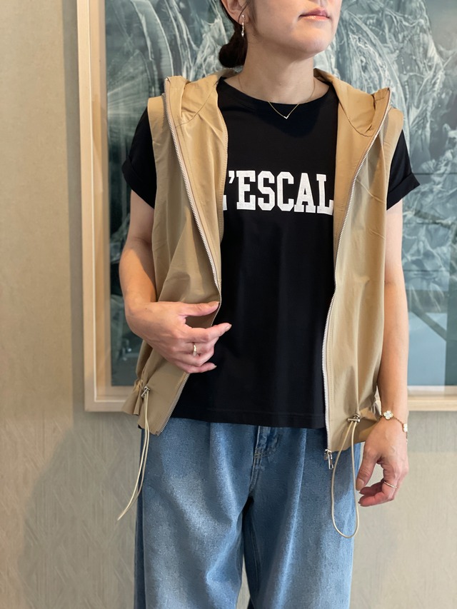 ◆期間限定◆裾ドローコード付きベスト