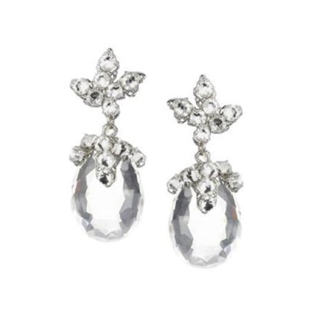 Elizabeth Bower】Dew Stud クリスタルドロップイヤリング Elizabeth Bower】Dew Stud クリスタルドロップイヤリング