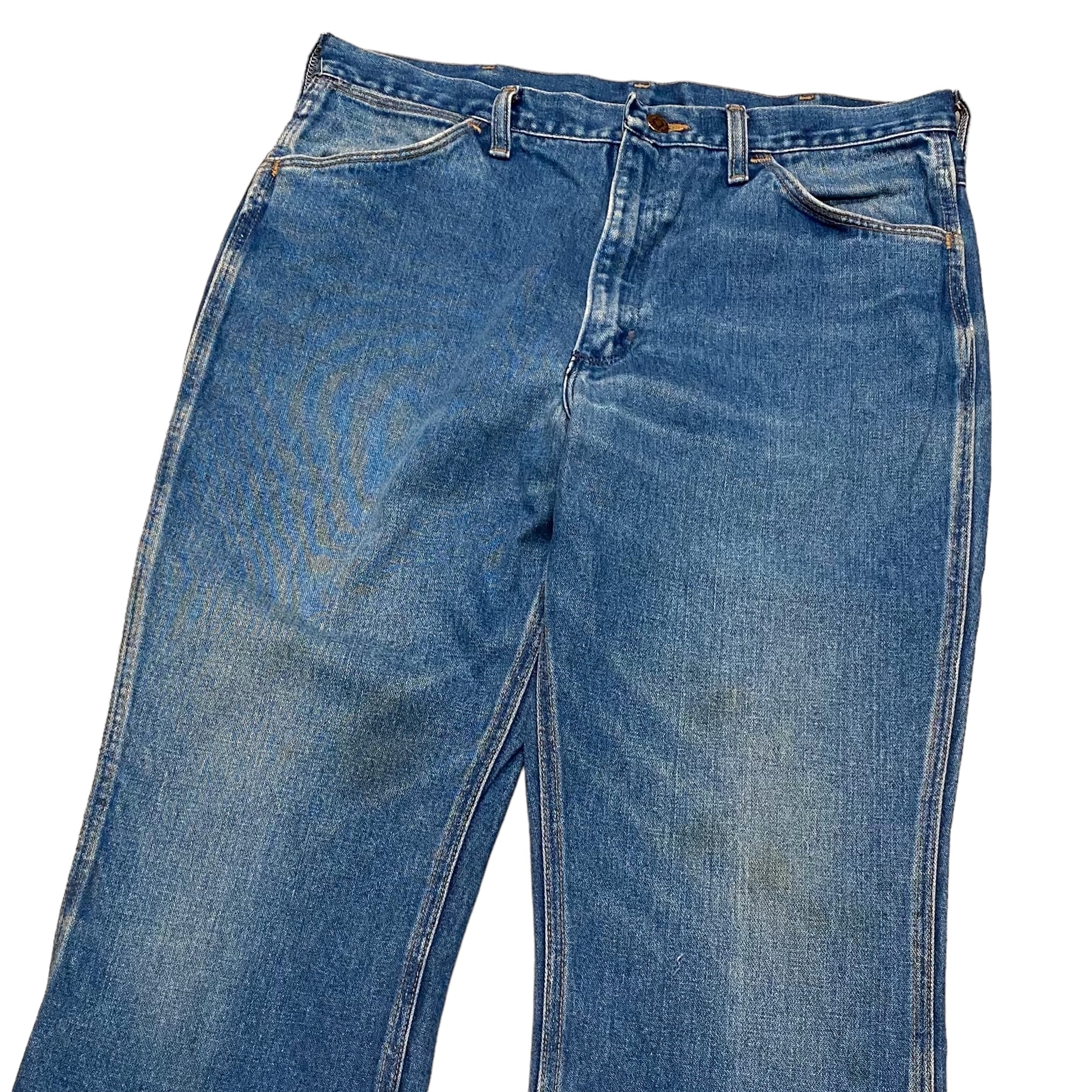 70-80's USA製 Wrangler 945DEN Boots Cut Denim Pants W36 L31 70-80's USA製 Wrangler 945DEN Boots Cut Denim Pants W36 L31