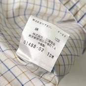 THE SCOTCH HOUSE スコッチハウス チェック 半袖シャツ LL/マルチ メンズ