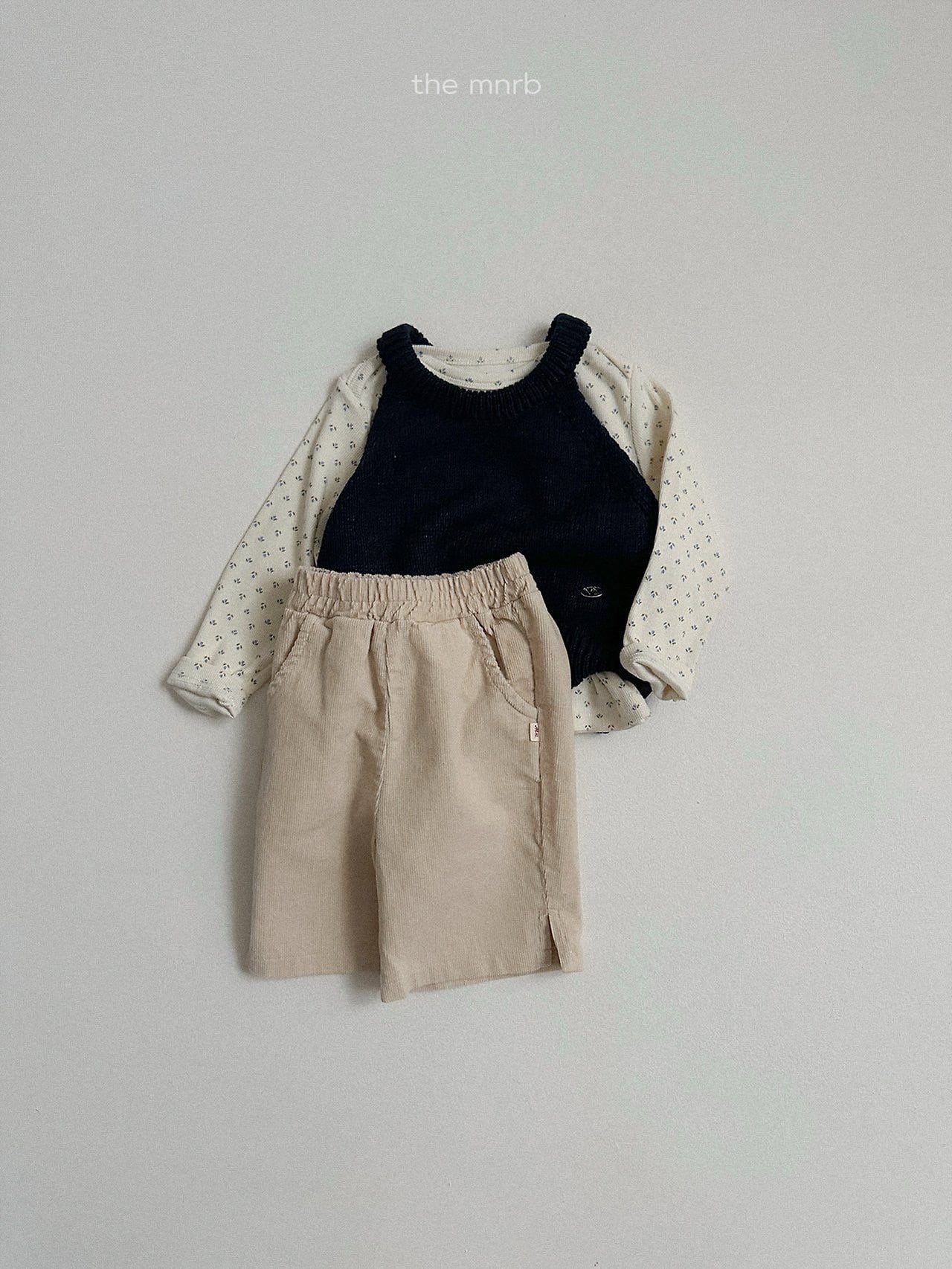 送料無料【予約】/ ホルターネックニット / minirobe