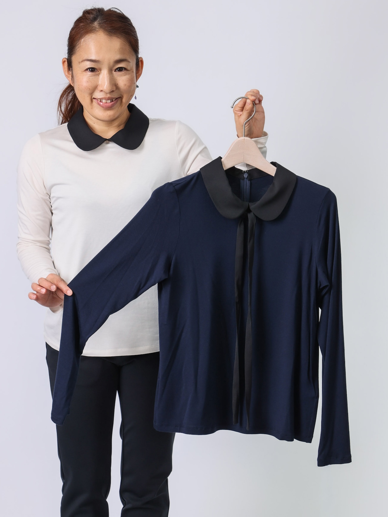 BEATRICE(ジョーゼットボウタイブラウス)