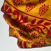 No.001 | リサイクルサリースカーフ Sサイズ