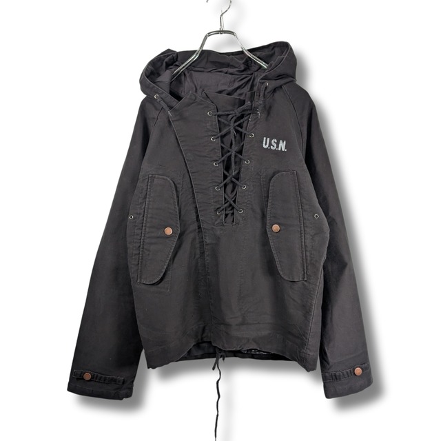 ウェットウェザータイプ　パーカー　新品　ブラック　AM171