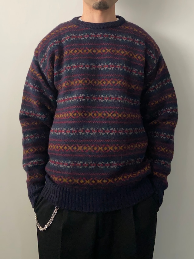 L.L.BEAN / FAIR ISLE SWEATER