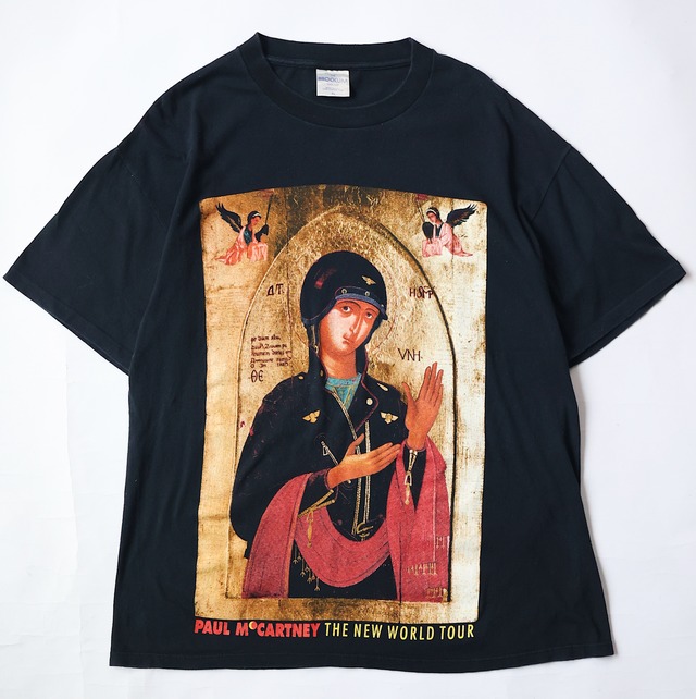 90S PAUL MCCARTNEY BIKER LIKE AN ICON ARTIST TSHIRT