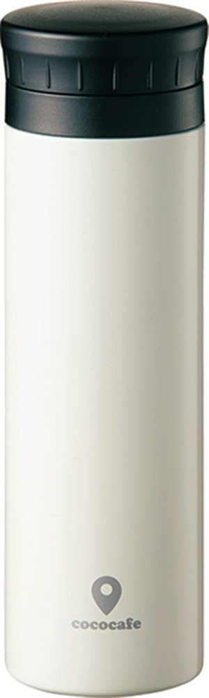 【人気】カクセー(Kakusee) cococafe (ココカフェ)真空二重マグ300ml ホワイト 軽量モデル