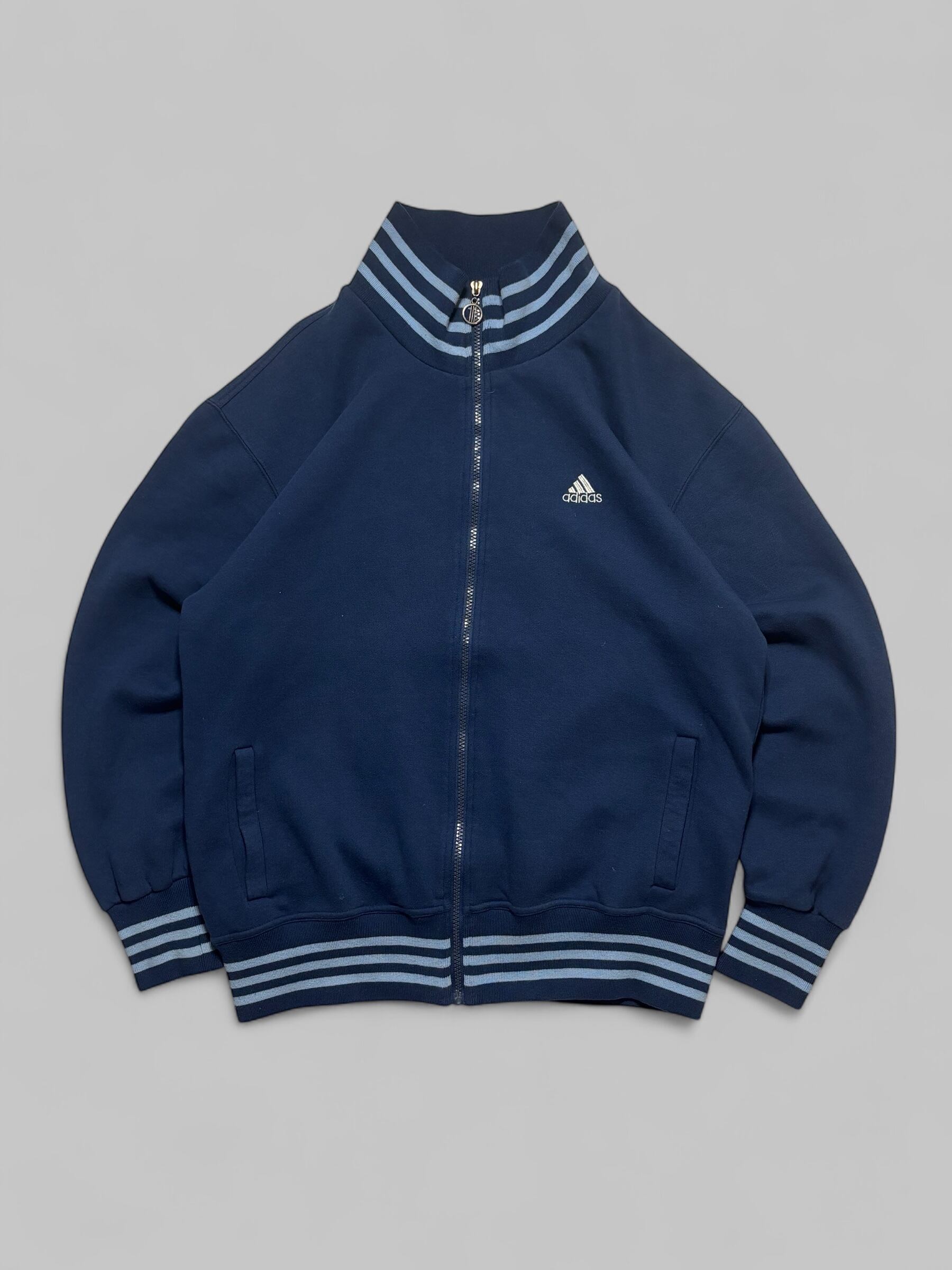 adidas アディダス サッカー トラックジャケット ジャージ Lサイズ 黒