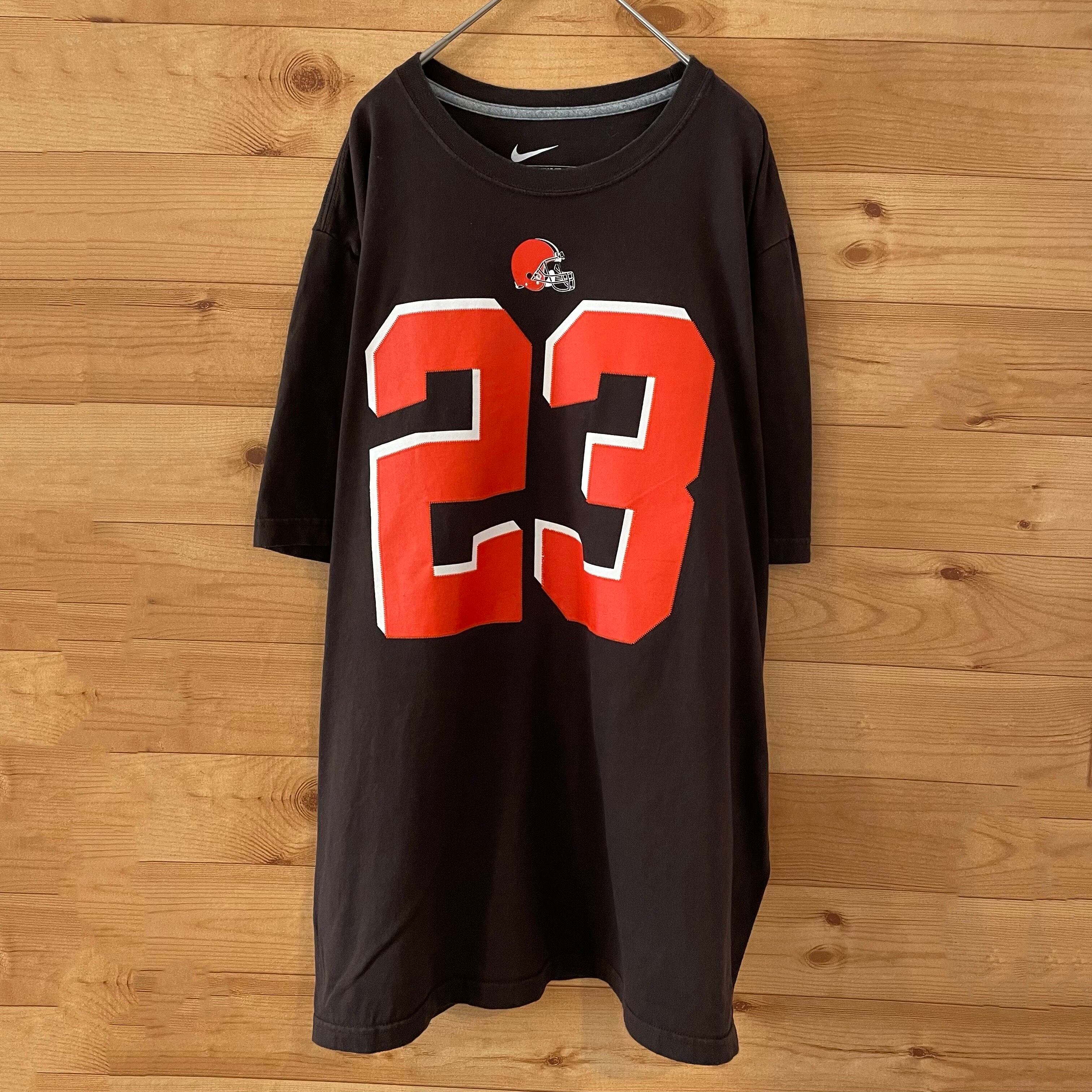 NIKE】アメフト NFL ナンバリング Tシャツ XL ビッグサイズ ネーム 背