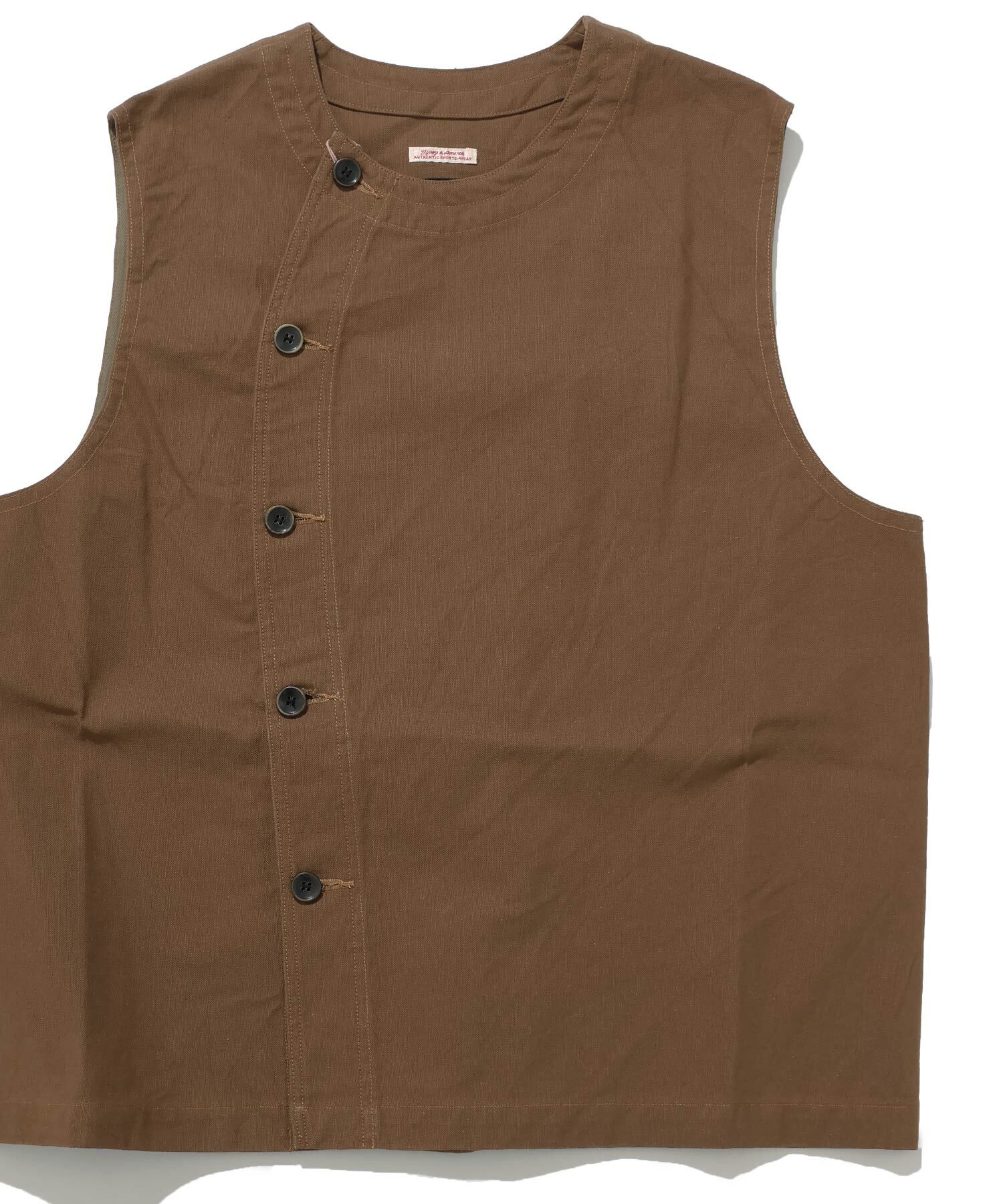 15OZ ARMY DUCK WAIST COAT 15OZ アーミー ダック ウエスト コート