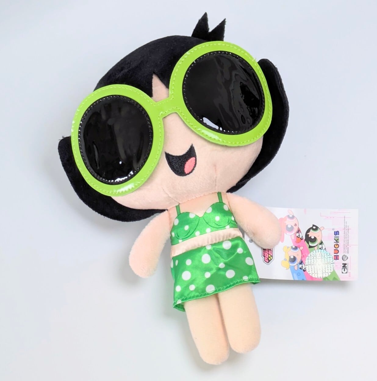 【 The Powerpuff Girls ( パワーパフガールズ ) 】 プラッシュ サングラスSummer ver. / ぬいぐるみ / マスコット 〚アメリカン雑貨 アメトイ〛
