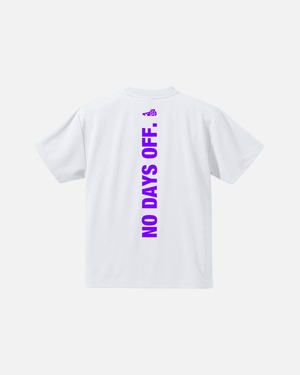 Kicks Logo Tee  - white/purple/gold