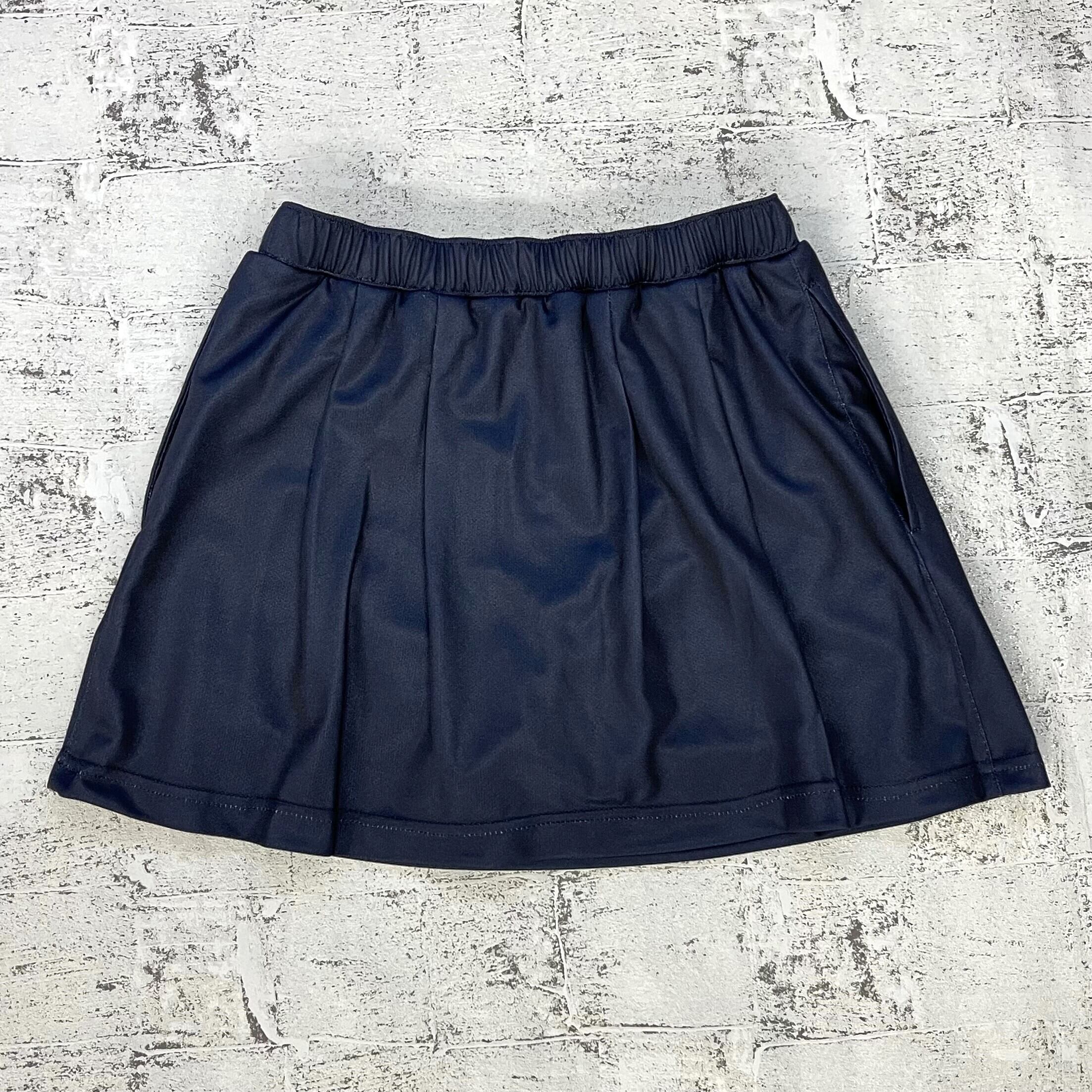 ジュニア 女子 スコート 25JLSKA【navy】