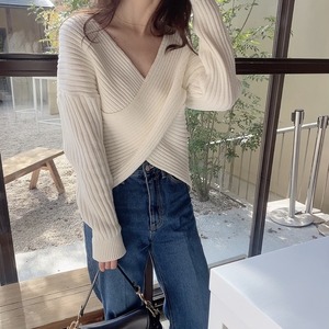 Cross knit / white (12月中旬頃発送予定)