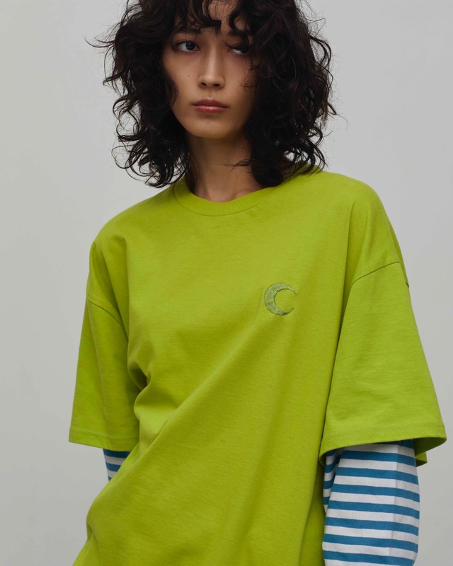 BORDER Layard Tops(L.GREEN)