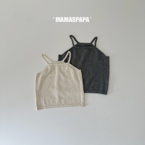 【mamaspapa】summer island knit camisole