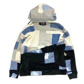 【hoodie15】 Remake Hoodie black × Gray