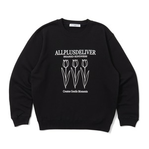 ALPSDR SK LOGO SWEAT / BLACK