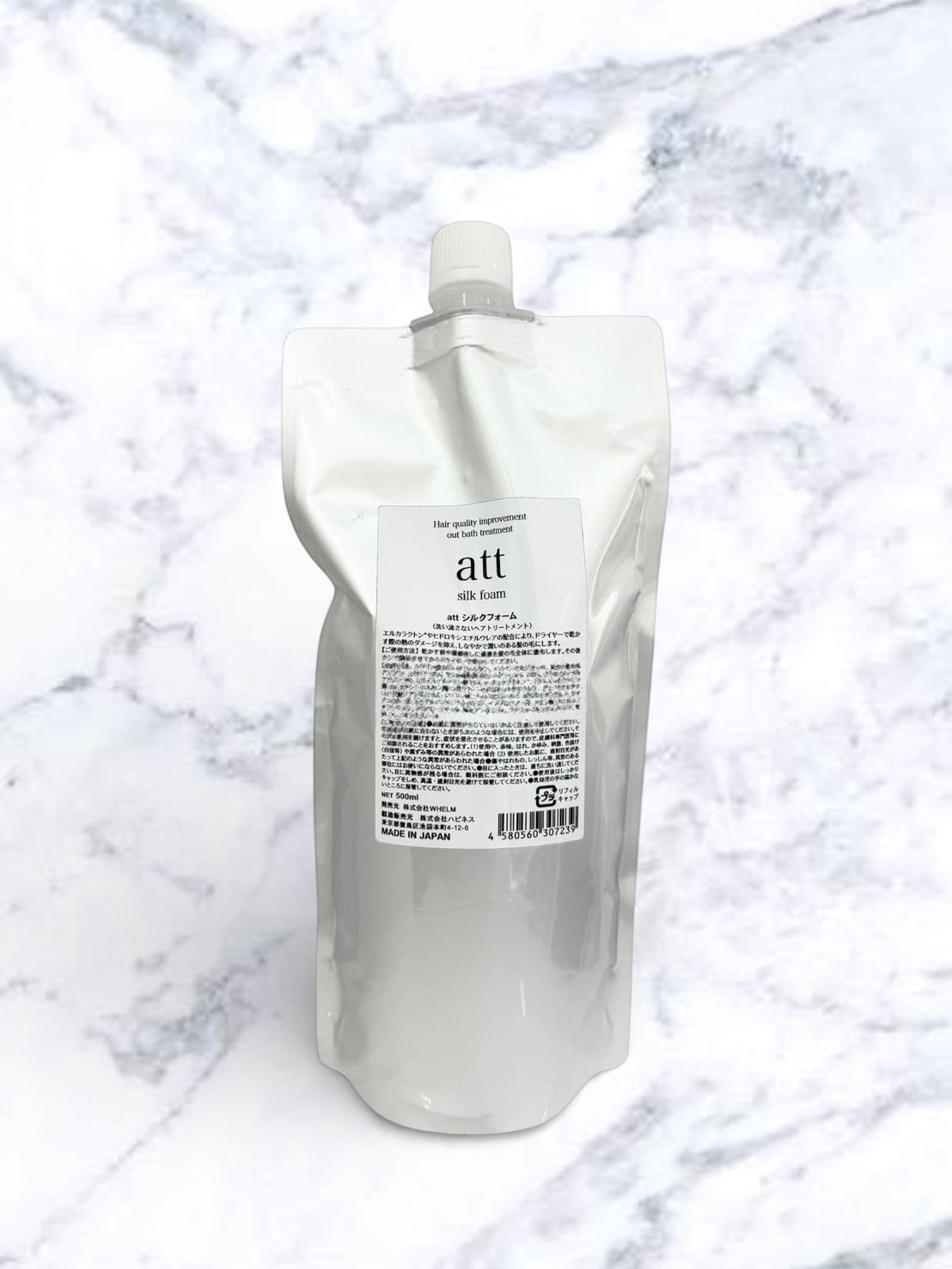 att シルクフォーム 詰替用 WHELM attシルクフォーム 詰め替え 500ml | WHELM