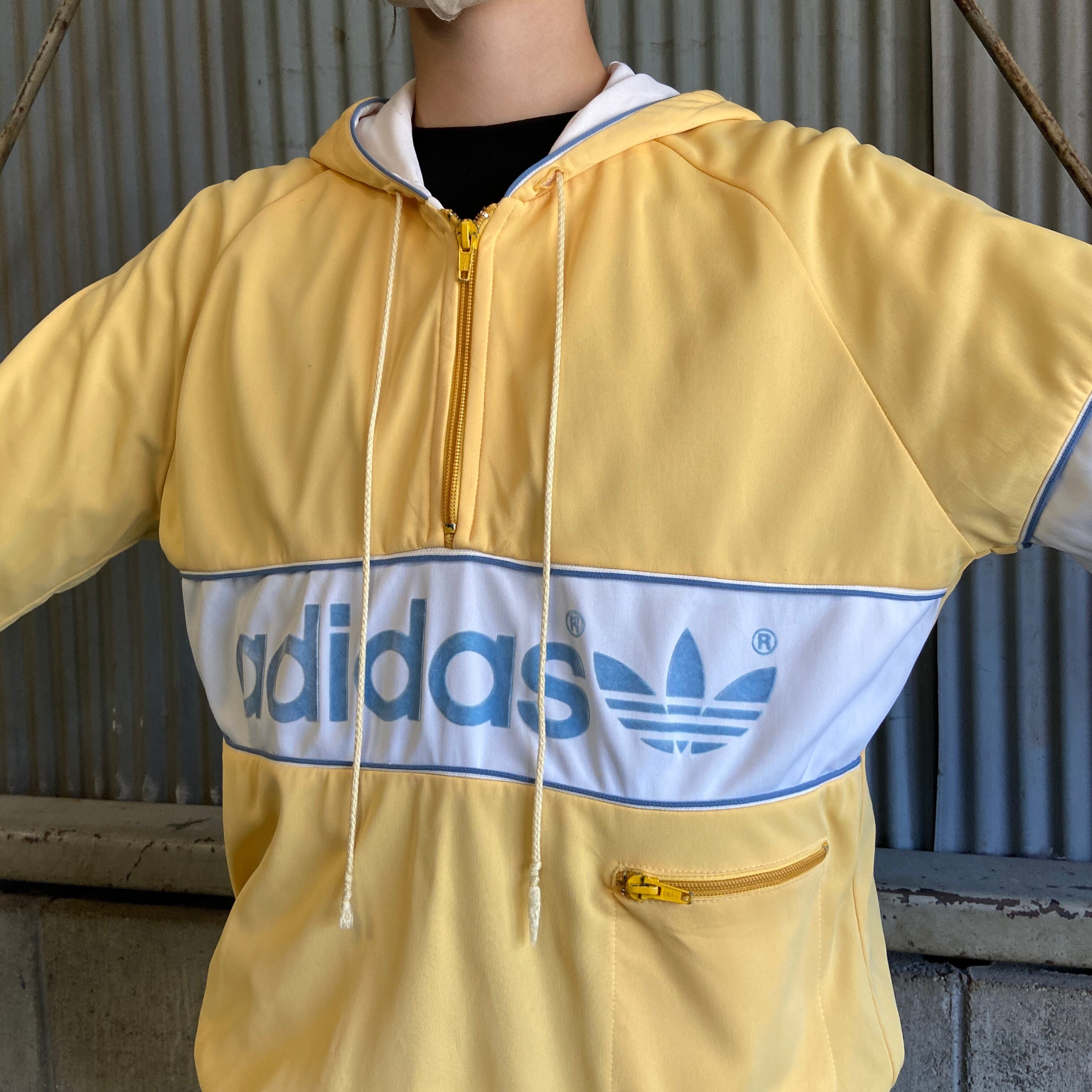 80s 西ドイツ製 adidas ハーフジップ トラックジャケット