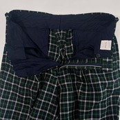 Karl Helmut カールヘルム チェック柄 ツータック スラックスパンツ サイズ XL /グリーン×イエロー×ネイビー×ブラック×ホワイト