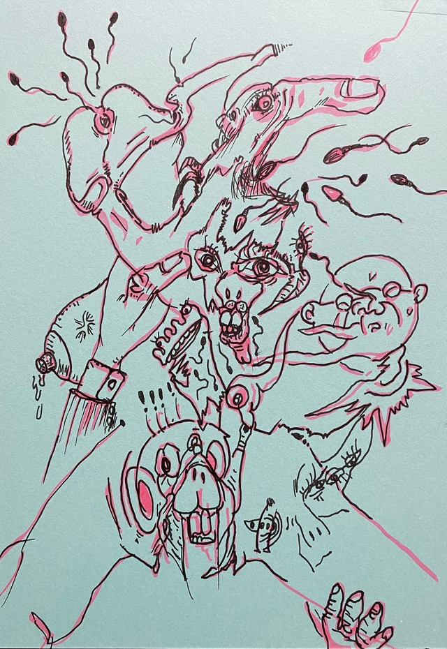 敢えて未完成・しかも両面①(脳から溢れ落ちた番外編・展示の壁から溢れ落ちた破片シリーズ)