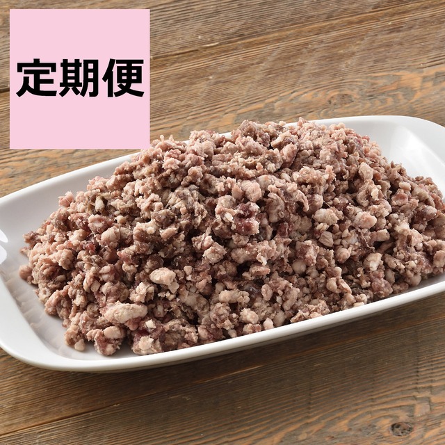 【定期便/月1回配送】エゾ鹿生肉のミンチ5kg(500g×10個)セット