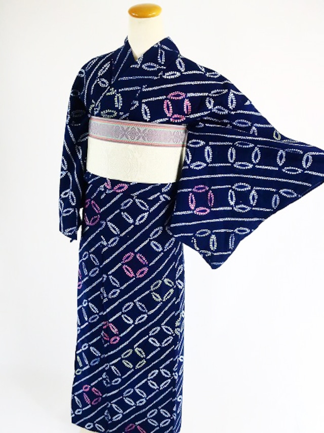 アンティーク 京袋帯 錦鯉 うす紅 貴重 | 桃庵 momoann 