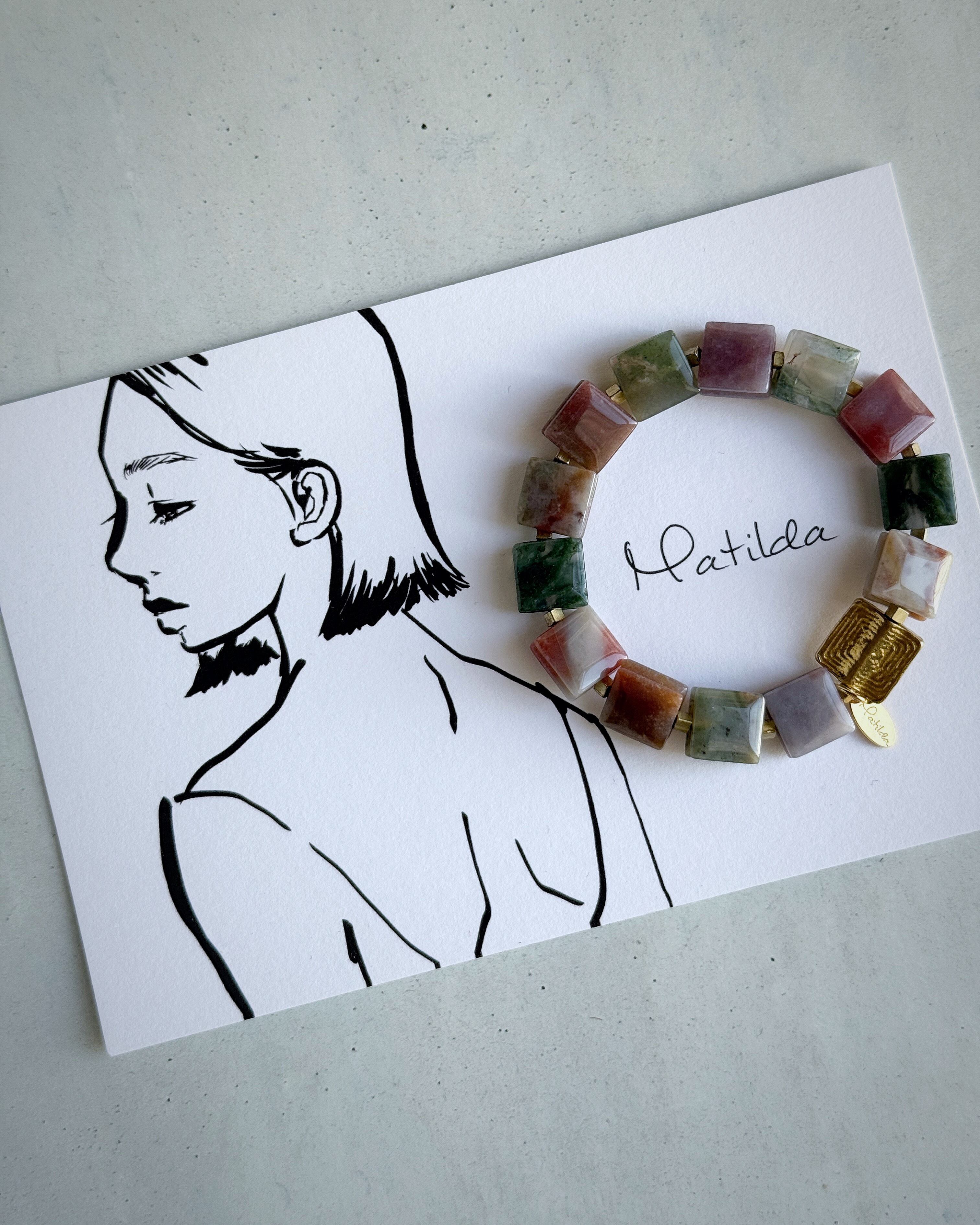 tumble bracelet(インディアンアゲート)