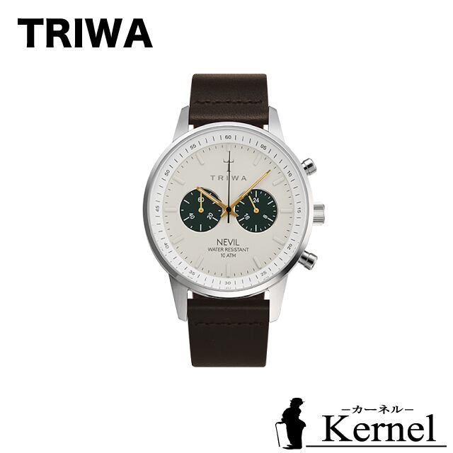 TRIWA NEST121-CL010412/EMERALD NEVIL DARK BROWN CLASSIC