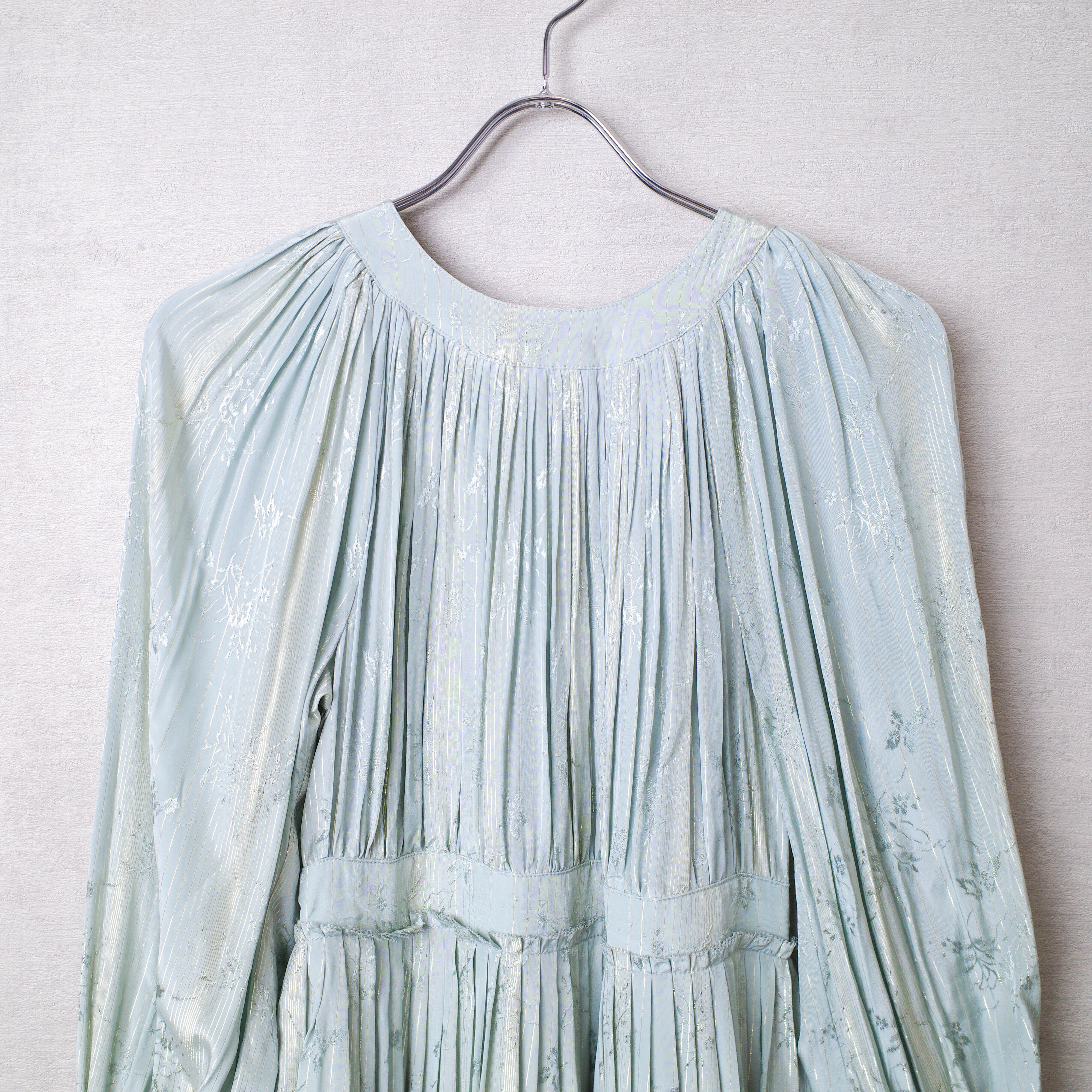 [NEW]　CLANE	RAYON FLARE DRESS 18112-5001