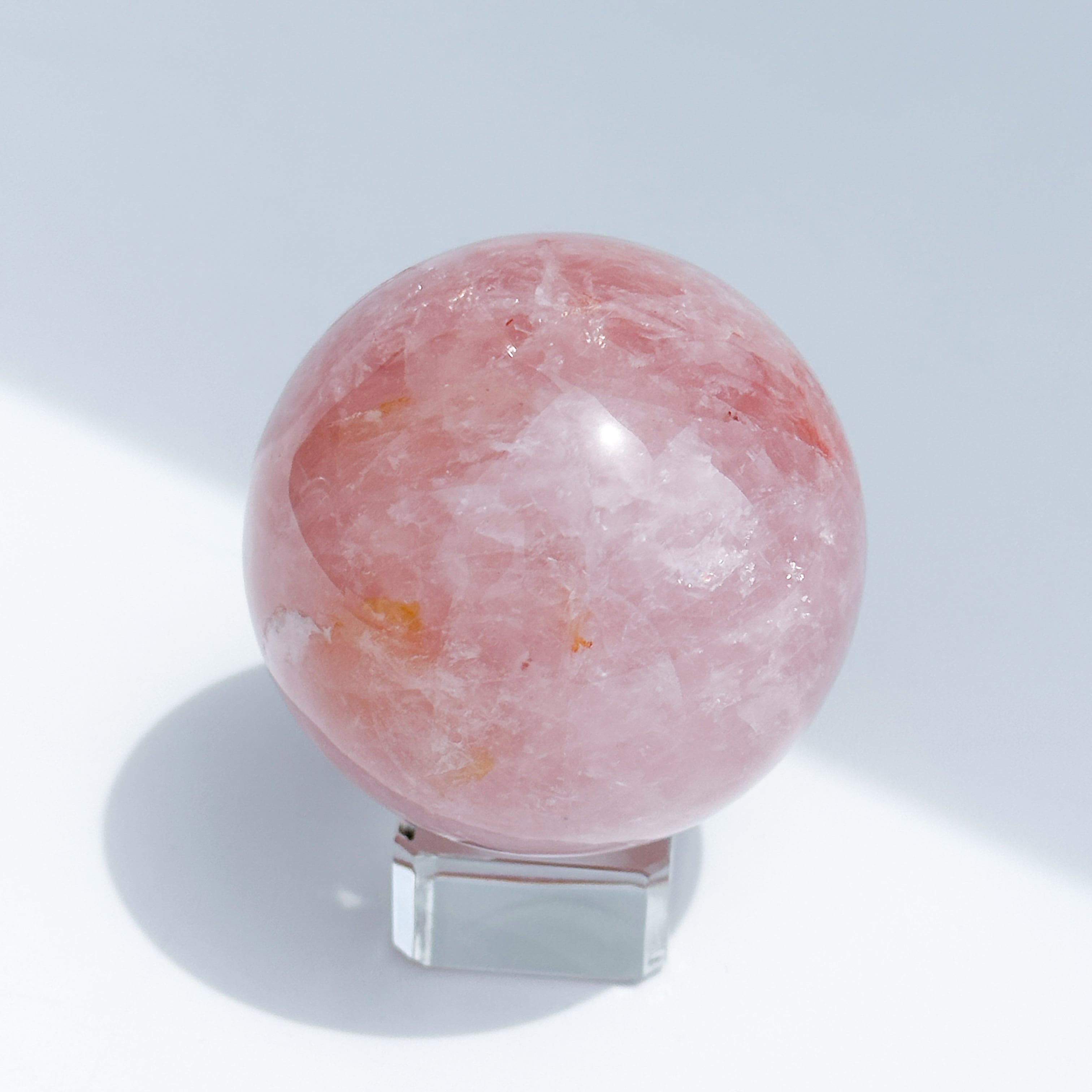 ローズクォーツ スフィア21◇Rose Quartz◇天然石・鉱物