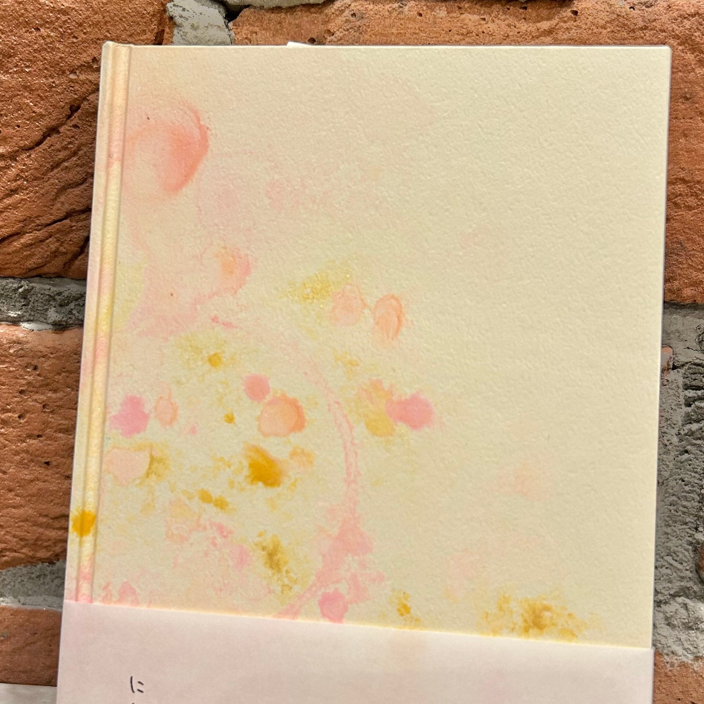 Lサイズ⑤】すずめや 手製本ノート「にじみ」 | ペンネジューク