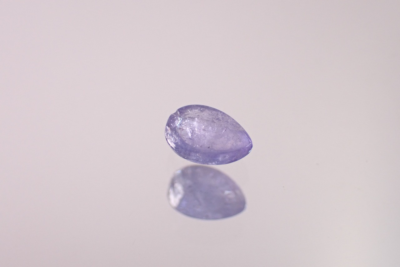 【原石セット】タンザナイト　0.56ct/2.50ct　[D3-371]