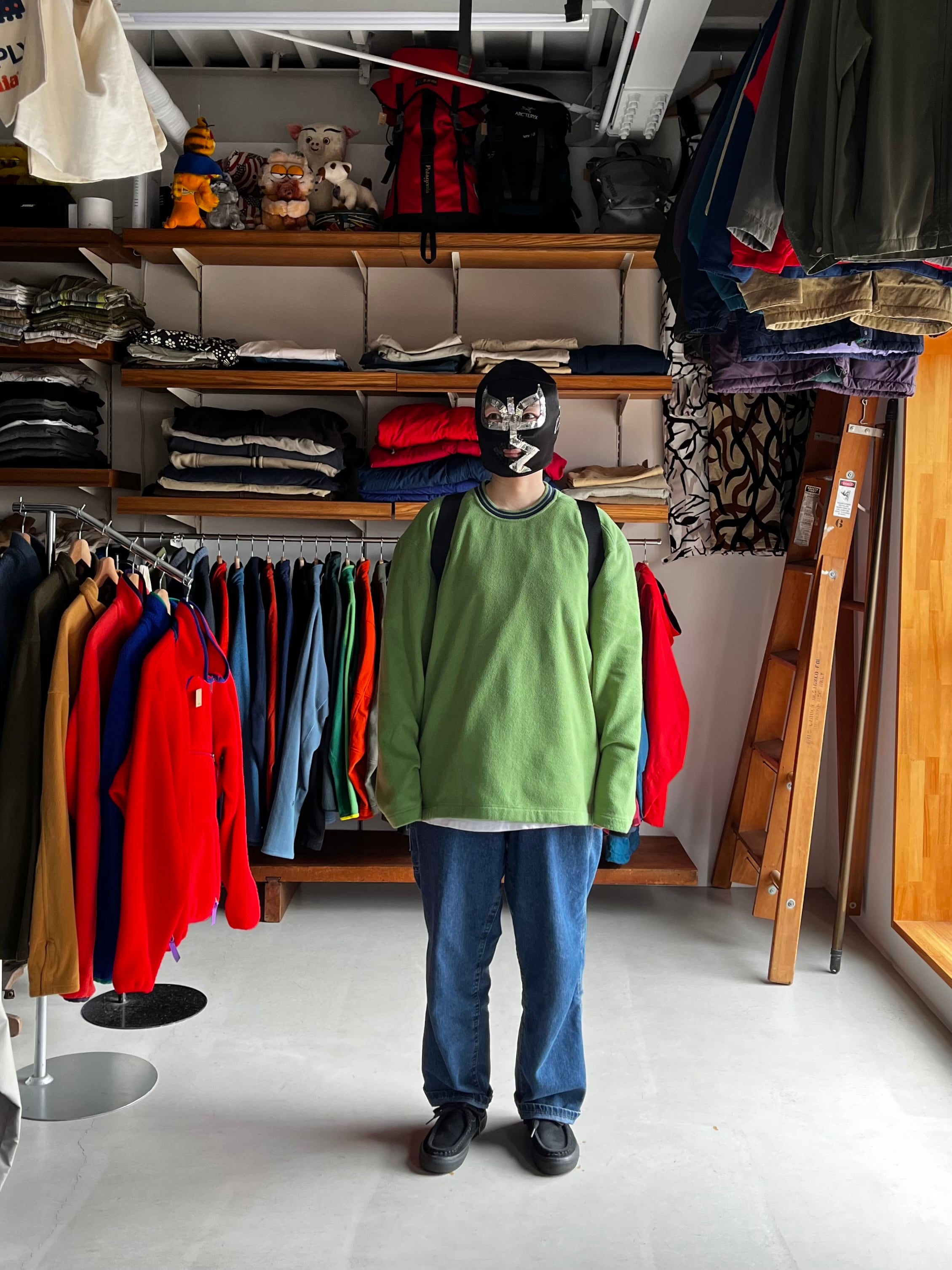 グレー×ブラック：00s patagonia パタゴニア TOOL SACK ツールサック